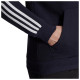 Adidas Ανδρική ζακέτα Essentials French Terry 3-Stripes Full-Zip Hoodie